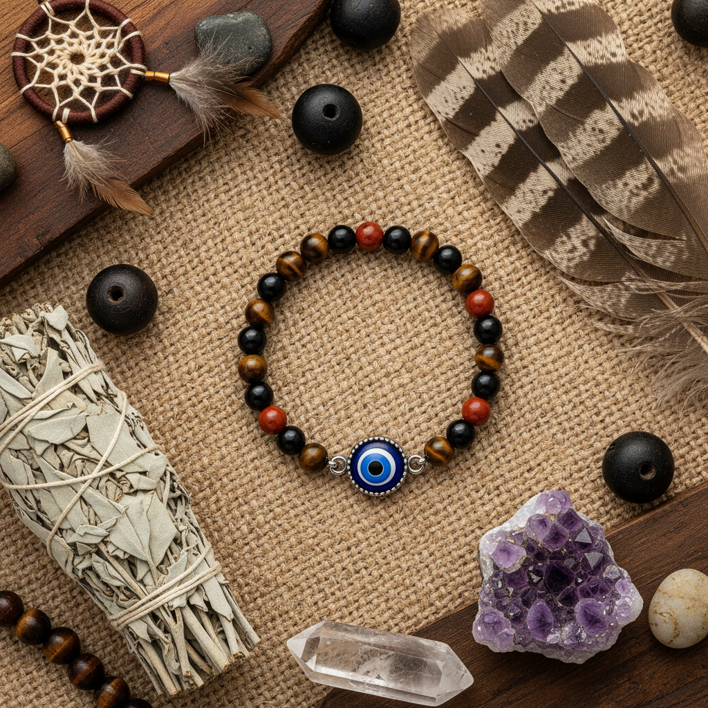 Bracelet protection - univers chamanique