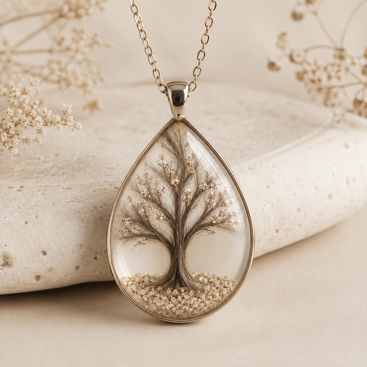 Collier souvenir arbre